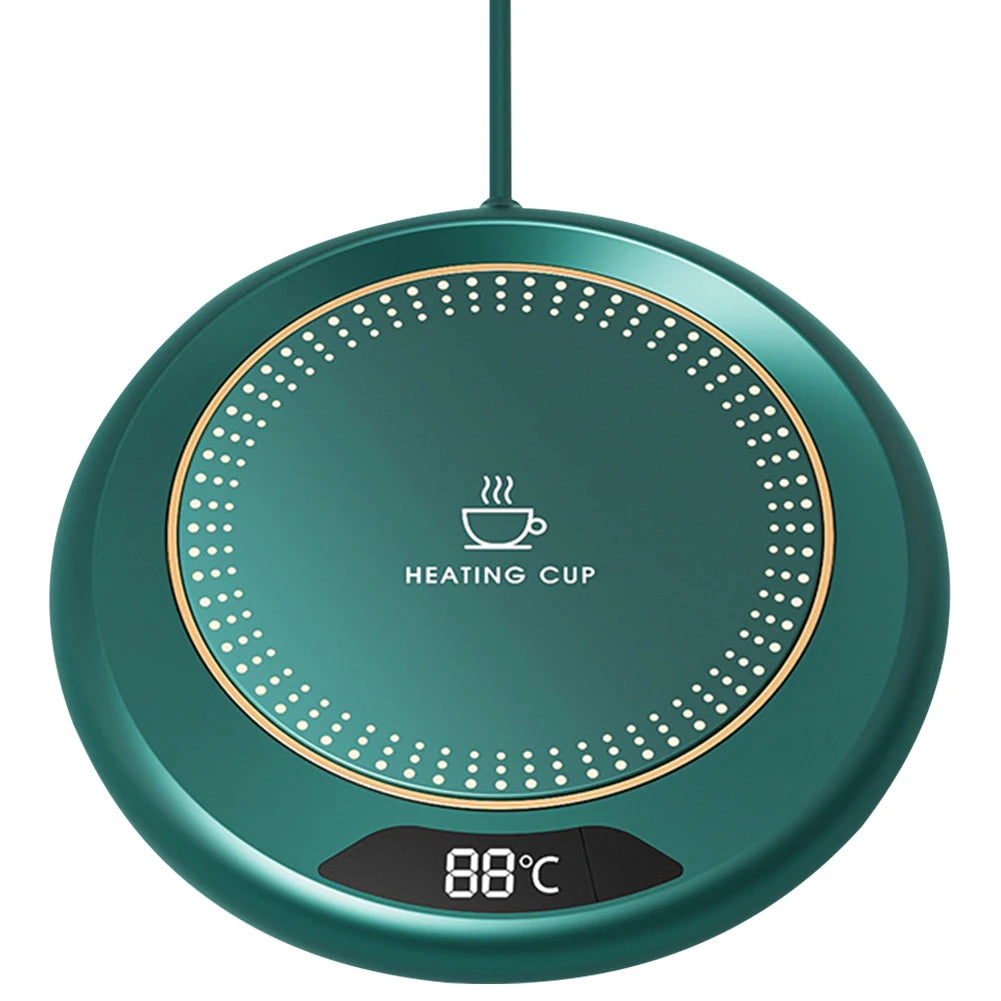 Coffee Mug Warmer 3 Temp Setting Electric Heating Plate Portable for Office Home Use Desk Travel Pro