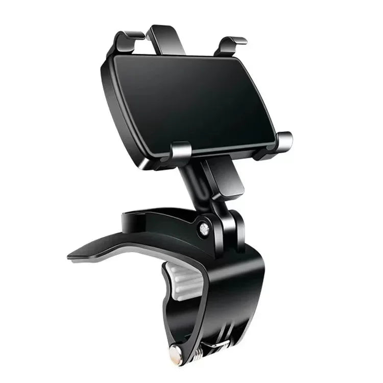 “360° Adjustable Car Phone Holder – Dashboard & Instrument Panel Mount for All Smartphones
