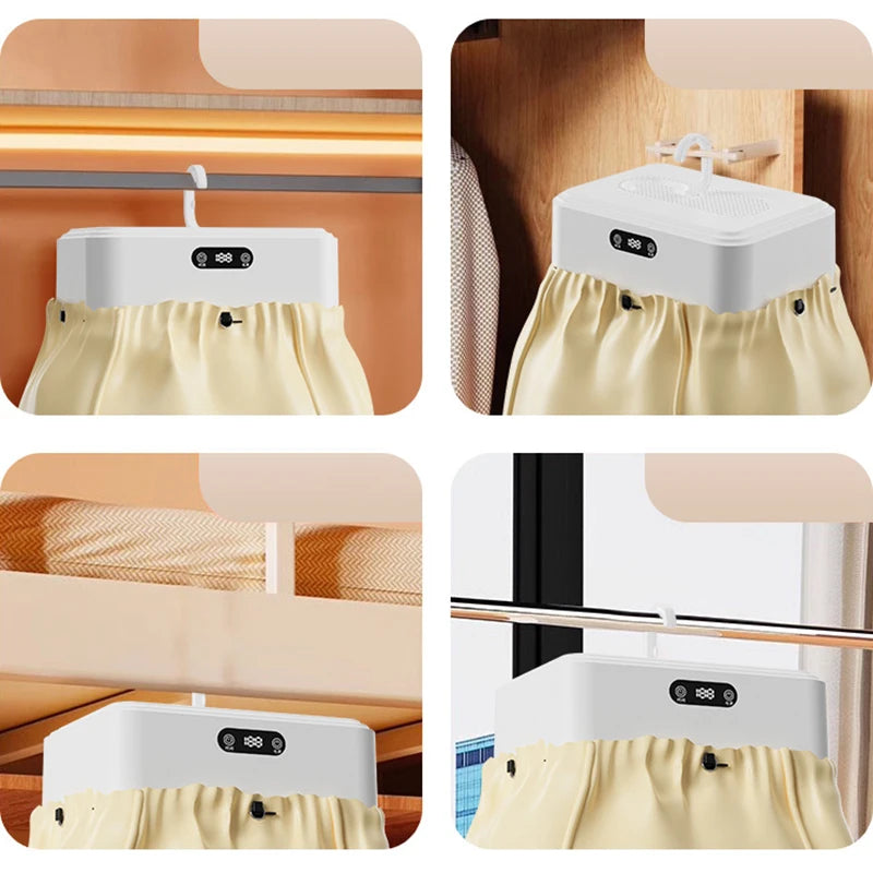 1pcs Portable Clothes Dryer Foldable Dryer Fully Automatic Multi-functional Suitable for Home Use Business Trips Dormitories